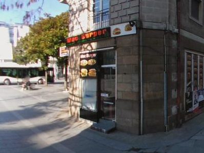 Vue de la rue à l’adresse de Mac Burger
