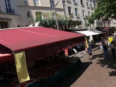 Vue de la rue à l’adresse de L'Atelier Artisan Crêpier - Mouffetard