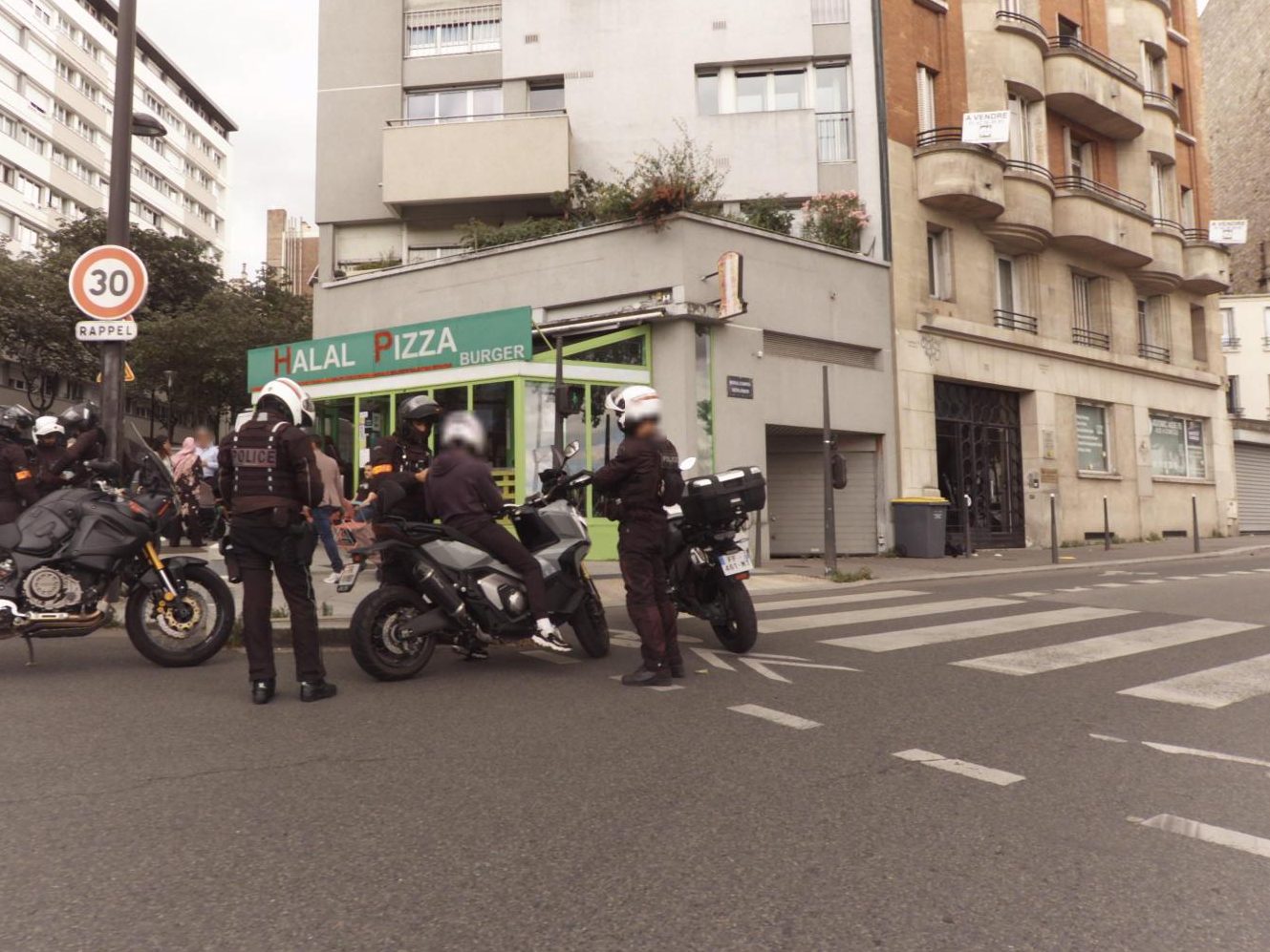 Vue de la rue à l’adresse de Halal Pizza