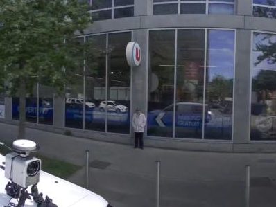 Vue de la rue à l’adresse de Super U